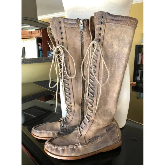 Bed Stu | Shoes | Bed Stu Free People Cleary Tan Distressed  display picture 1